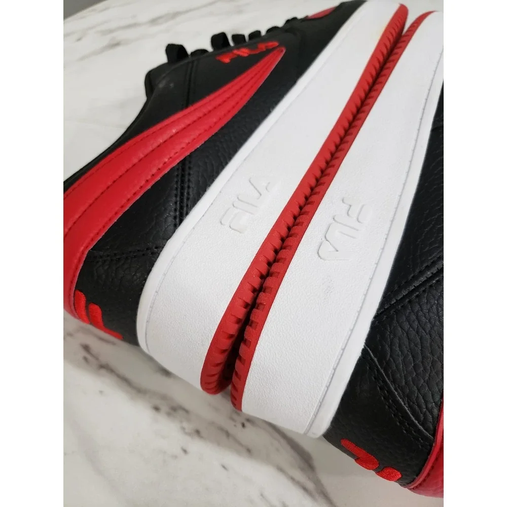 VERY CLEAN!! - FILA Sneakers A-Low Red Black Men's‎ US 9